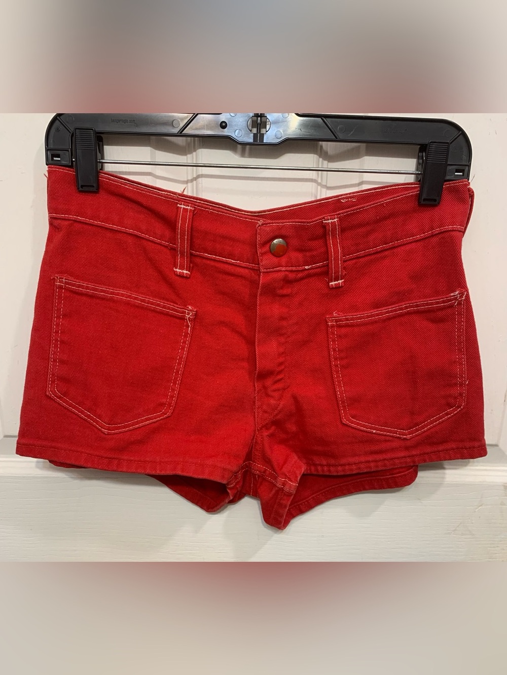 Vintage Big Yank Red Daisy Duke Shorts. 3500